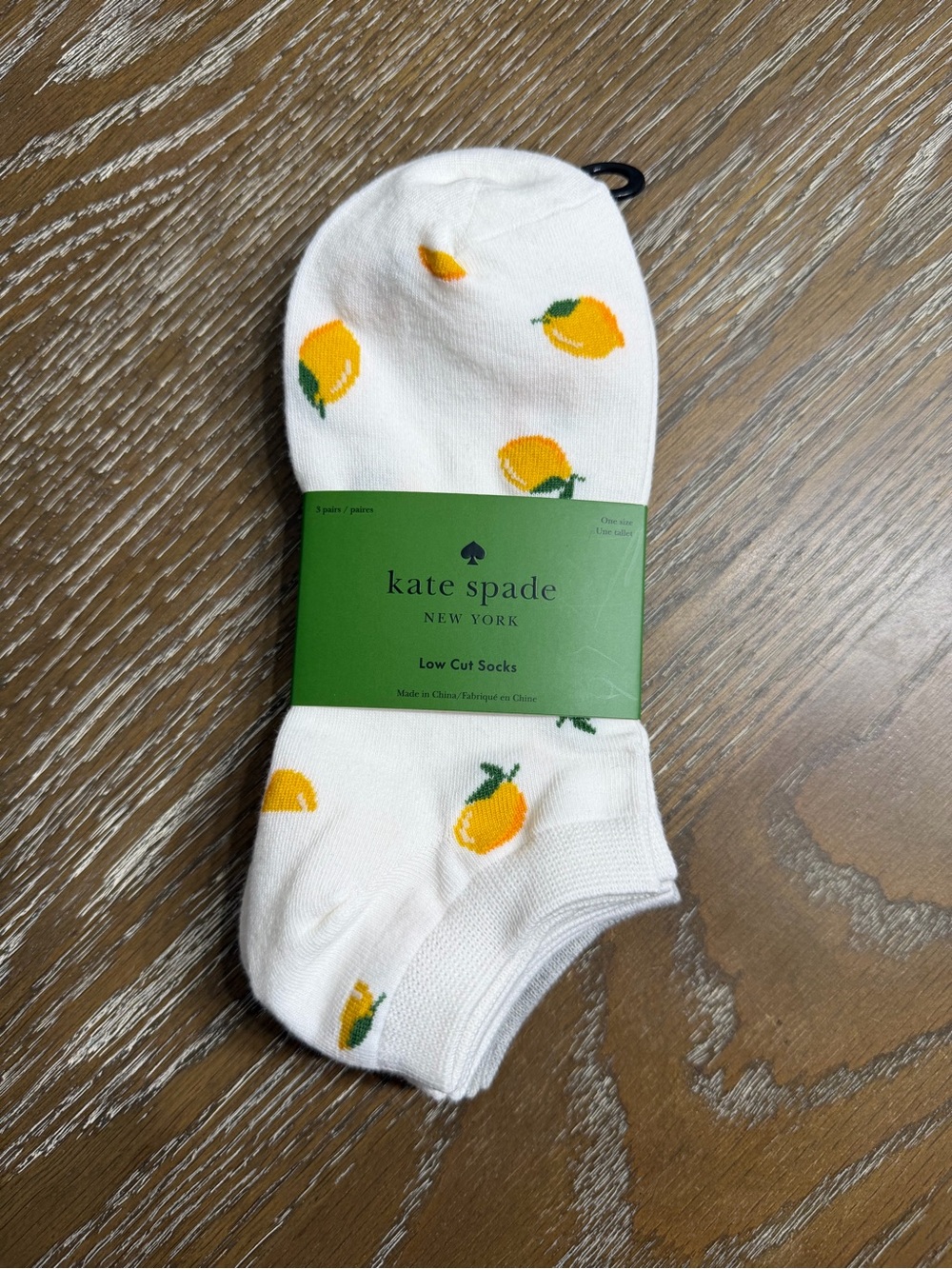 3-Pair Pack of Women’s Kate Spade New York Low-Cut Socks